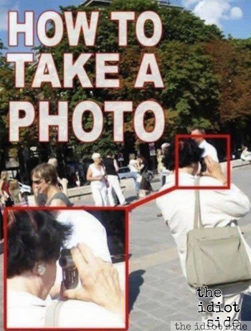 How to take a photo
