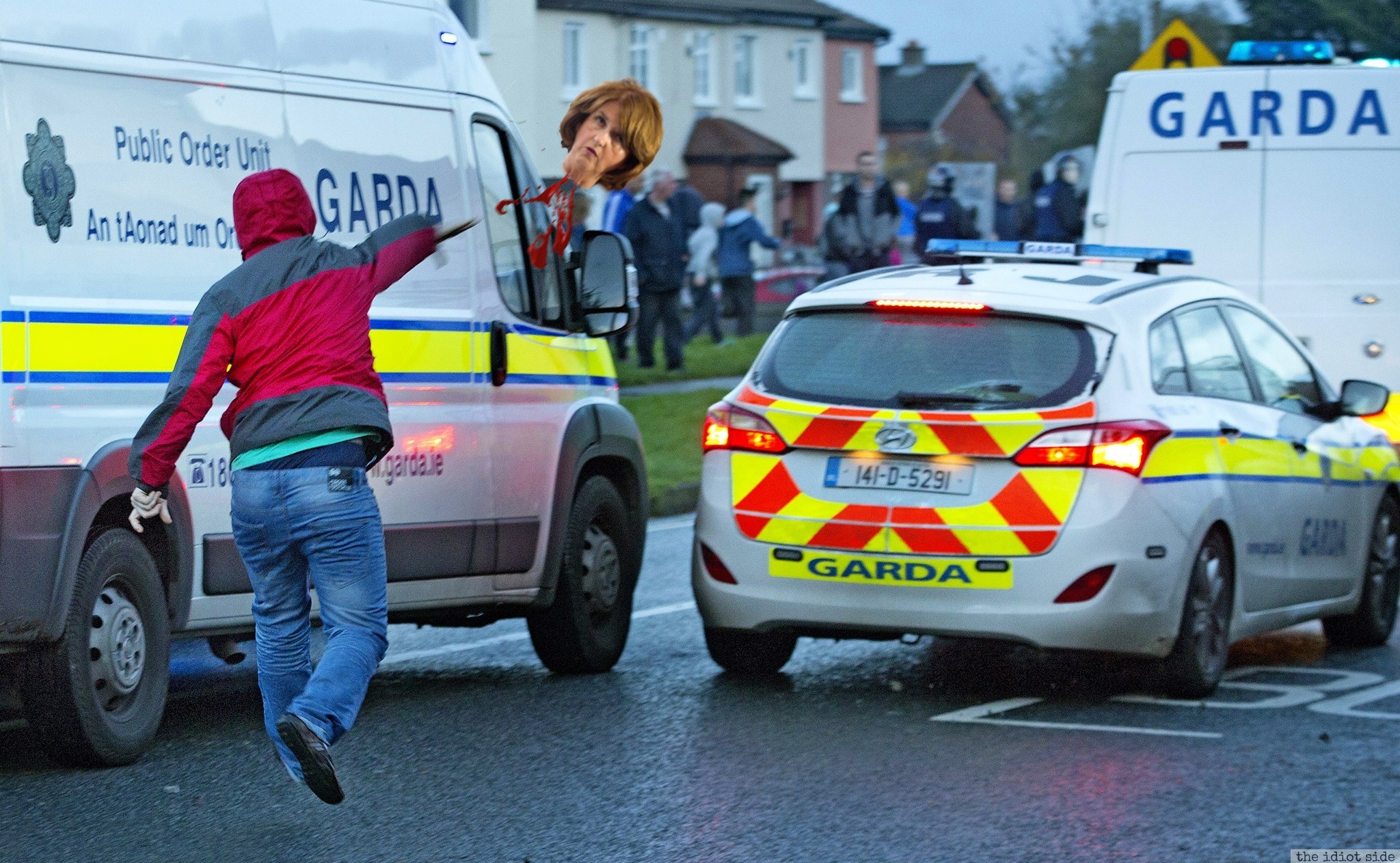 Dublin Protest Photos (Shopped)