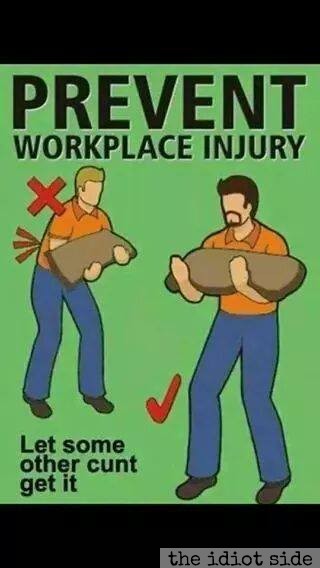 Prevent Work Place Injury