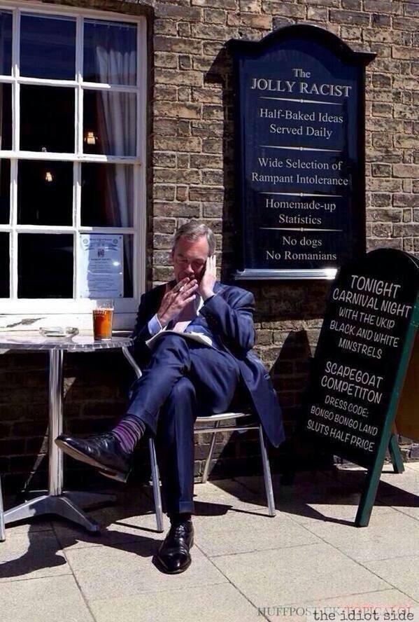 Nigel Doesn't Like This Photo